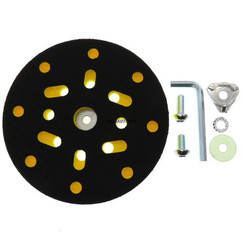 150 mm 6 -Zoll -Schleifscheibenschleifer -Rückstandshaken und Schlaufe mit Seitenlöchern Elektrowerkzeuge Zubehör Elektrische Werkzeuge Schleifenscheibenkissen 