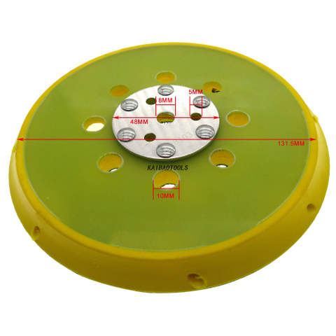 150 mm 6 -Zoll -Schleifscheibenschleifer -Rückstandshaken und Schlaufe mit Seitenlöchern Elektrowerkzeuge Zubehör