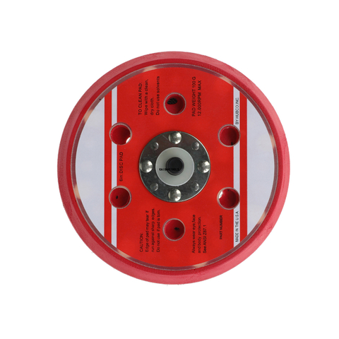 6 "Vinyl PSA Face DA Schleifpad Dual Action Air Sander Verwenden Sie mit klebriger Rückseitenscheibe